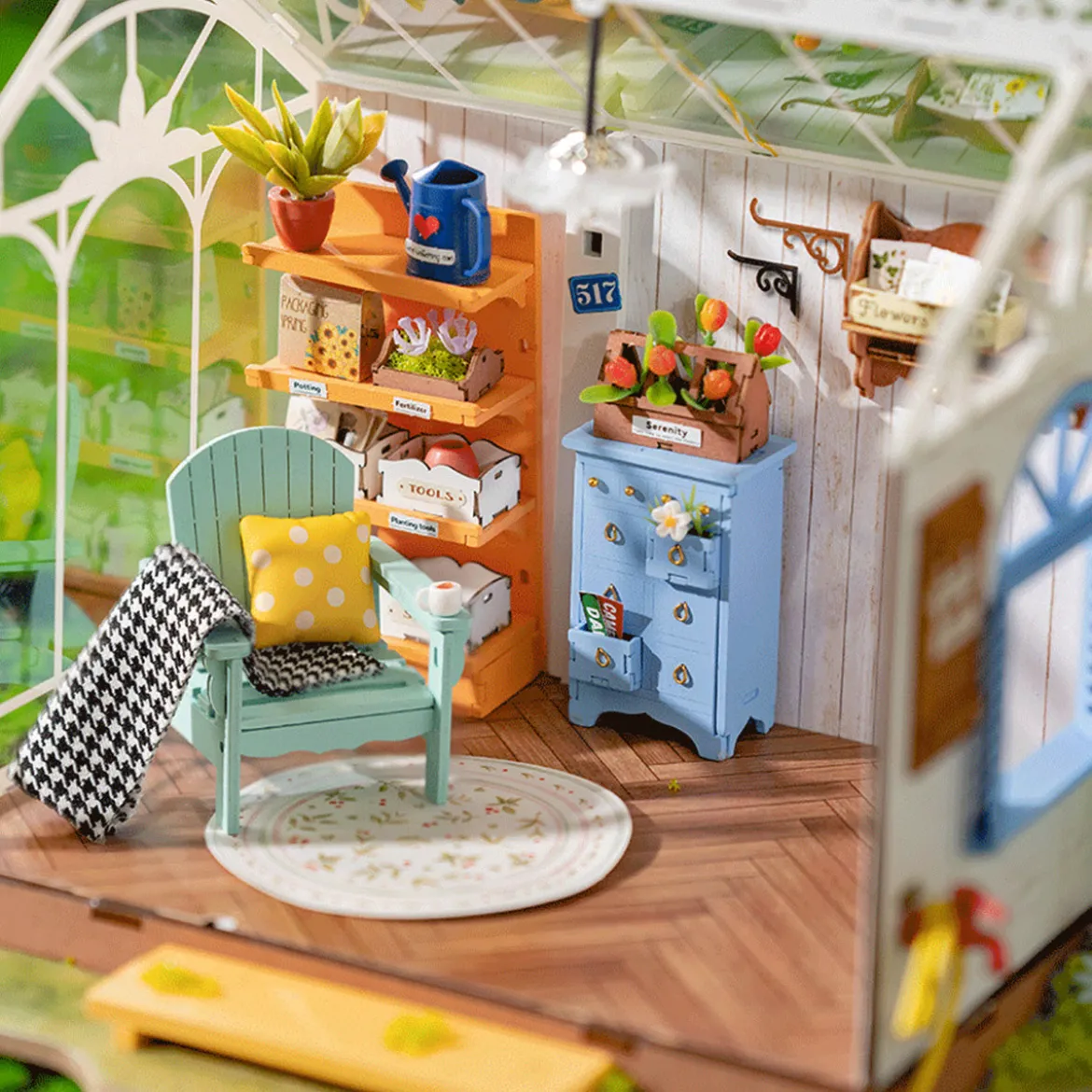 Kit DIY Maison Miniature Dreamy Garden House