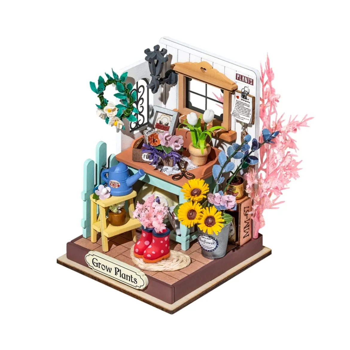 Kit DIY Maison Miniature Dreaming Terrace Garden