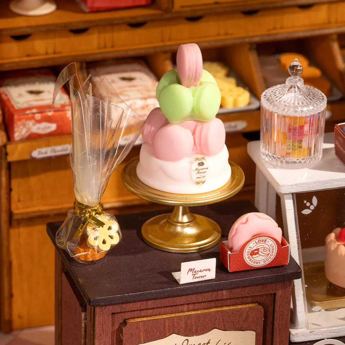 Kit DIY Maison miniature Honey Dessert Talk