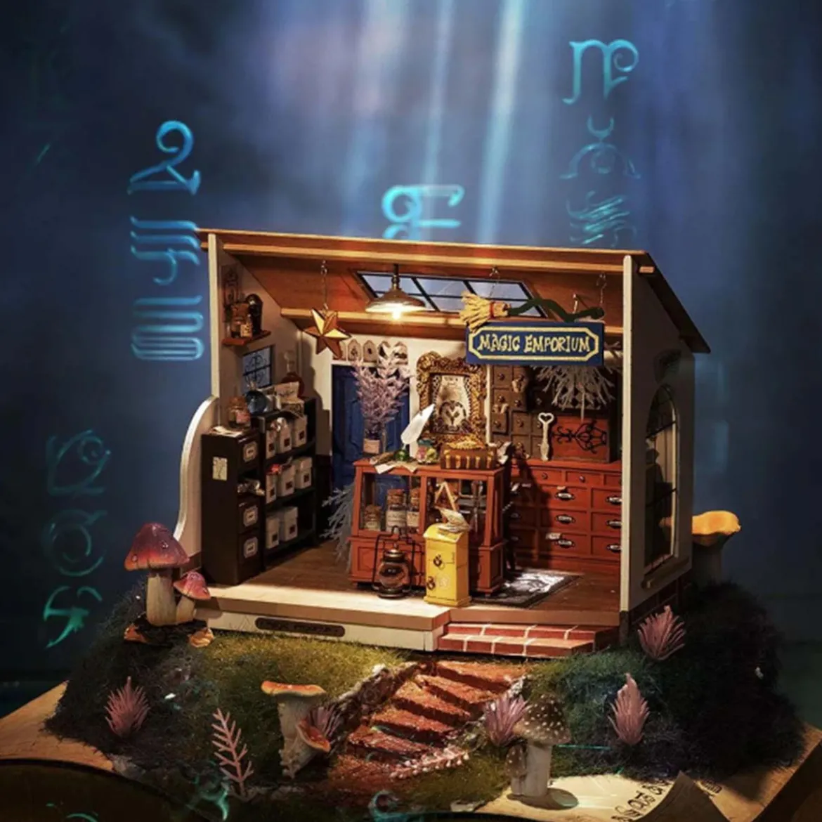 Kit DIY Maison Miniature Kiki's Magic Emporium