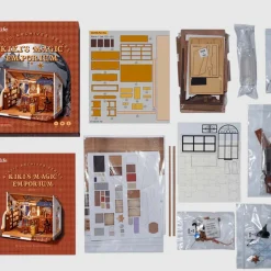 Kit DIY Maison Miniature Kiki's Magic Emporium