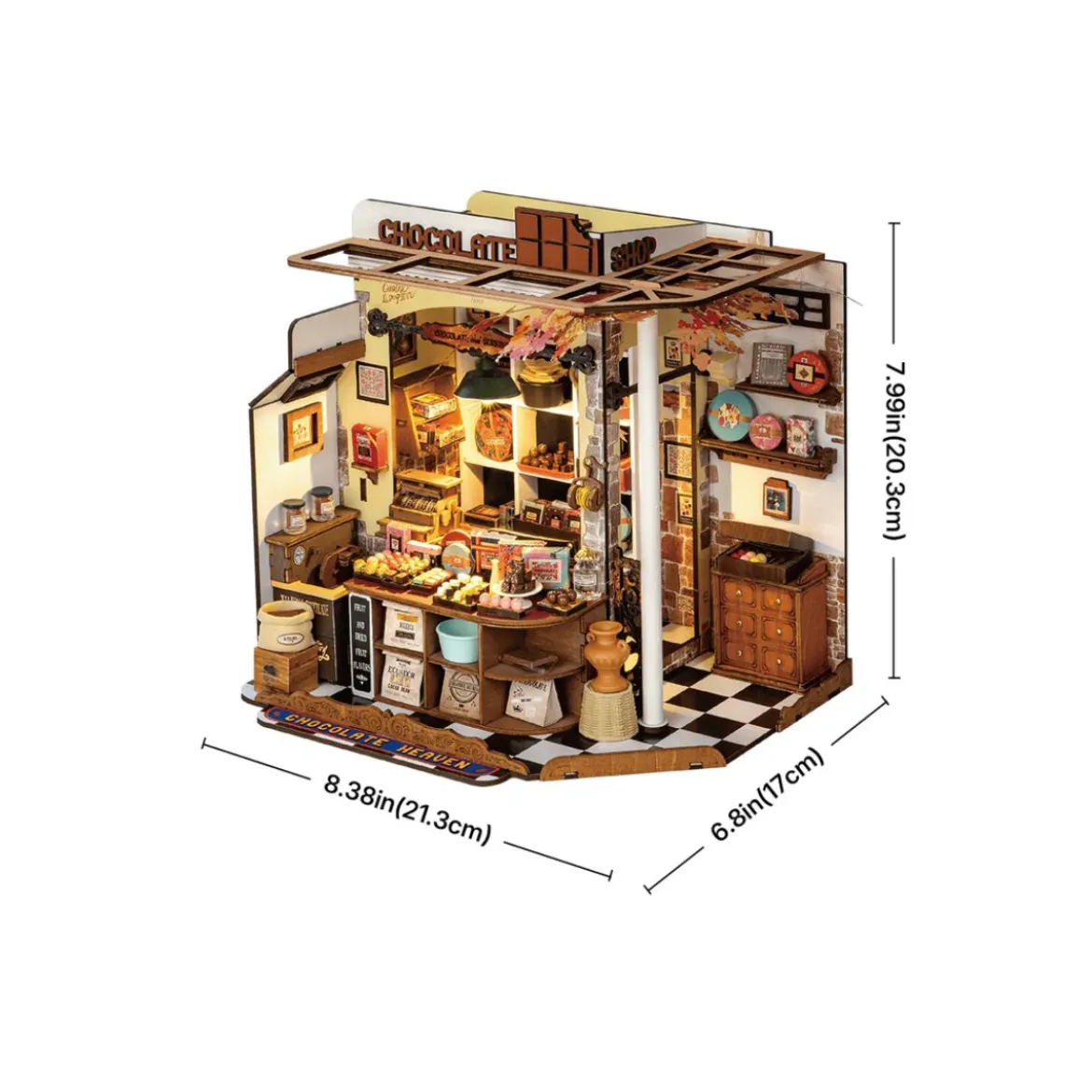 Kit Maison Miniature DIY Henry's Chocolate