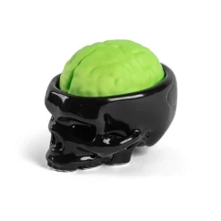 Kit Porte-savon & Savon Crâne - Brain wash