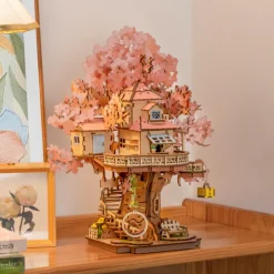 Kit Puzzle DIY Sakura Tree House