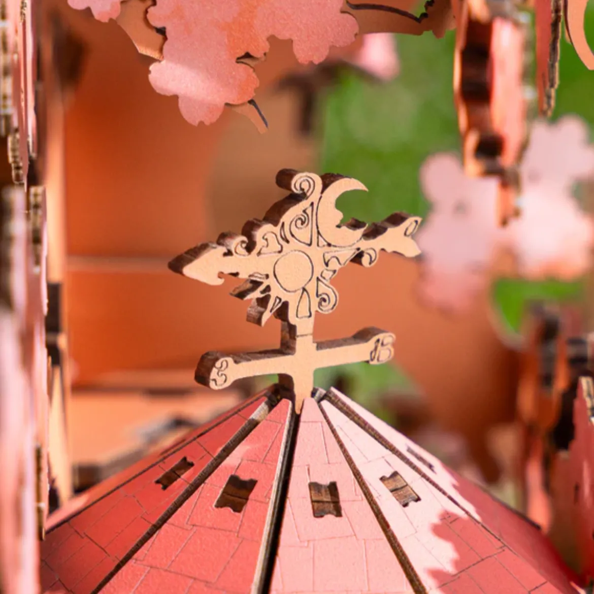 Kit Puzzle DIY Sakura Tree House