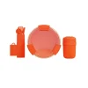 Kit réutilisable Couverts - Lunch box - Mug - Orange