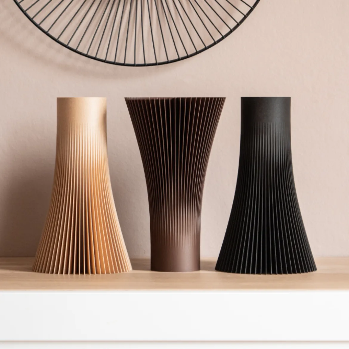 Lampe Arborescence - Bois Noir