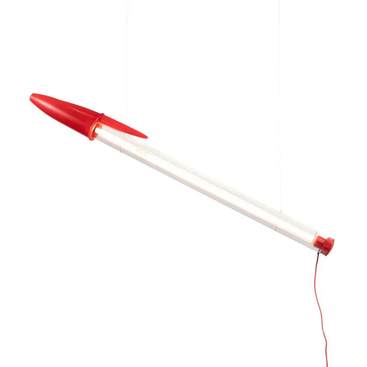 Lampe Bic LED Néon - Rouge