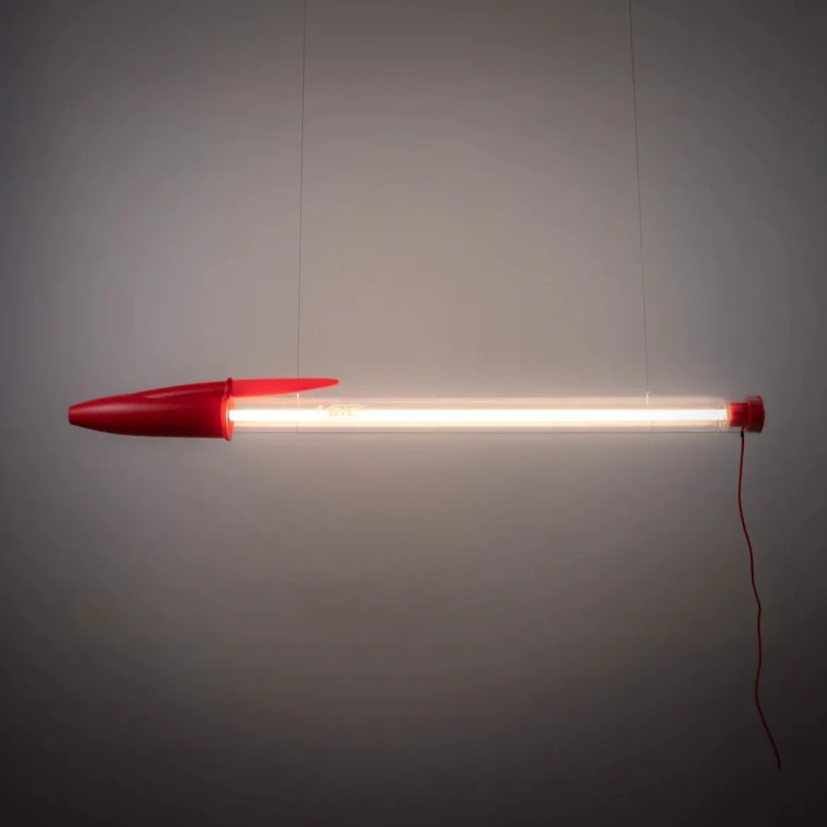 Lampe Bic LED Néon - Rouge
