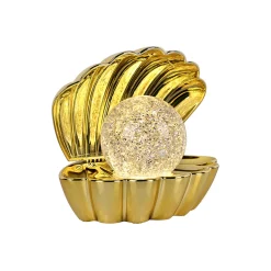 Lampe Coquillage Coki dorée
