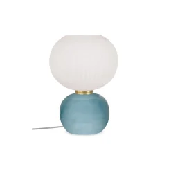 Lampe de table Adonis - Bleu givré