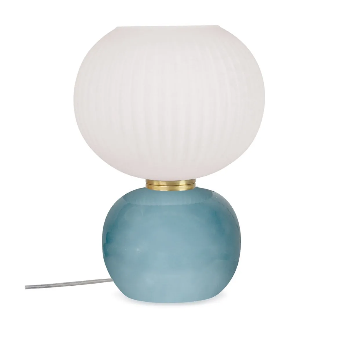 Lampe de table Adonis - Bleu givré
