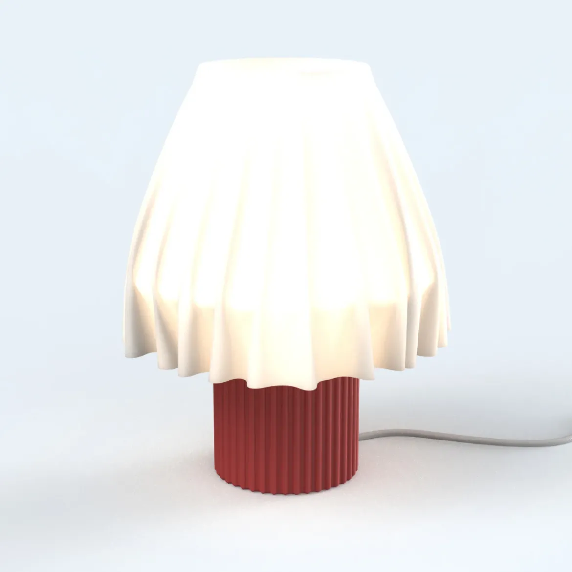 Lampe de Table - Ardent Rouge