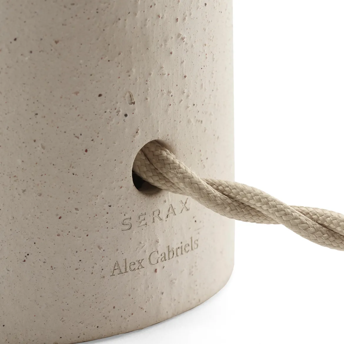 Lampe de table Maia - Beige - 18 x 27 cm