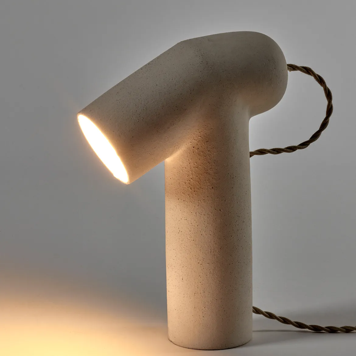 Lampe de table Maia - Beige - 18 x 27 cm
