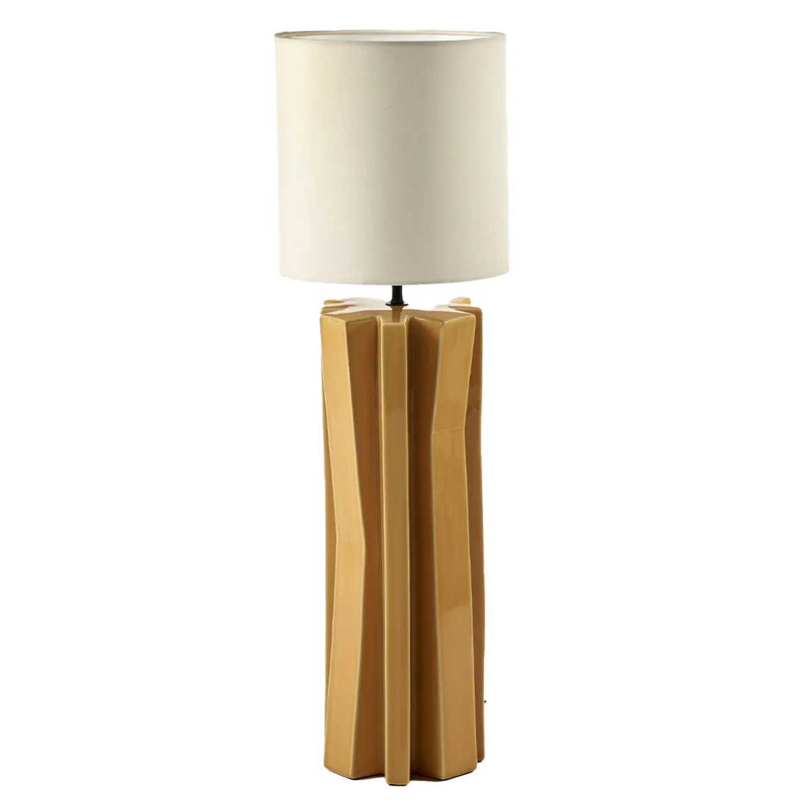 Lampe de table N°3 Jaune et Blanc - Yucca