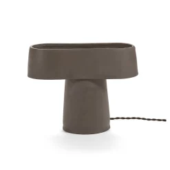 Lampe de table Romé - Gris Anthracite - 27.5 x 22.5 cm
