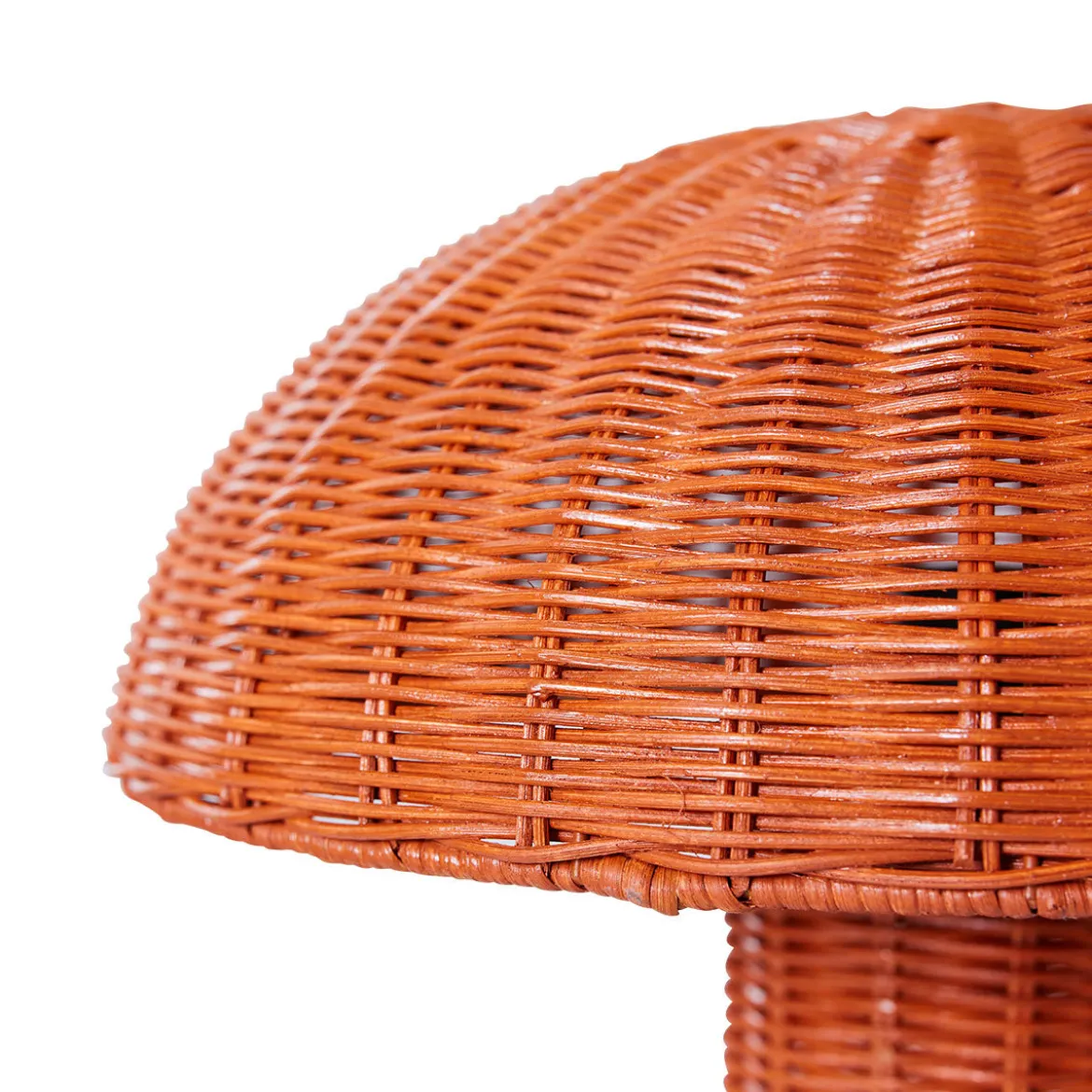 Lampe De Table Rotin - Ø 34 cm x 30 cm