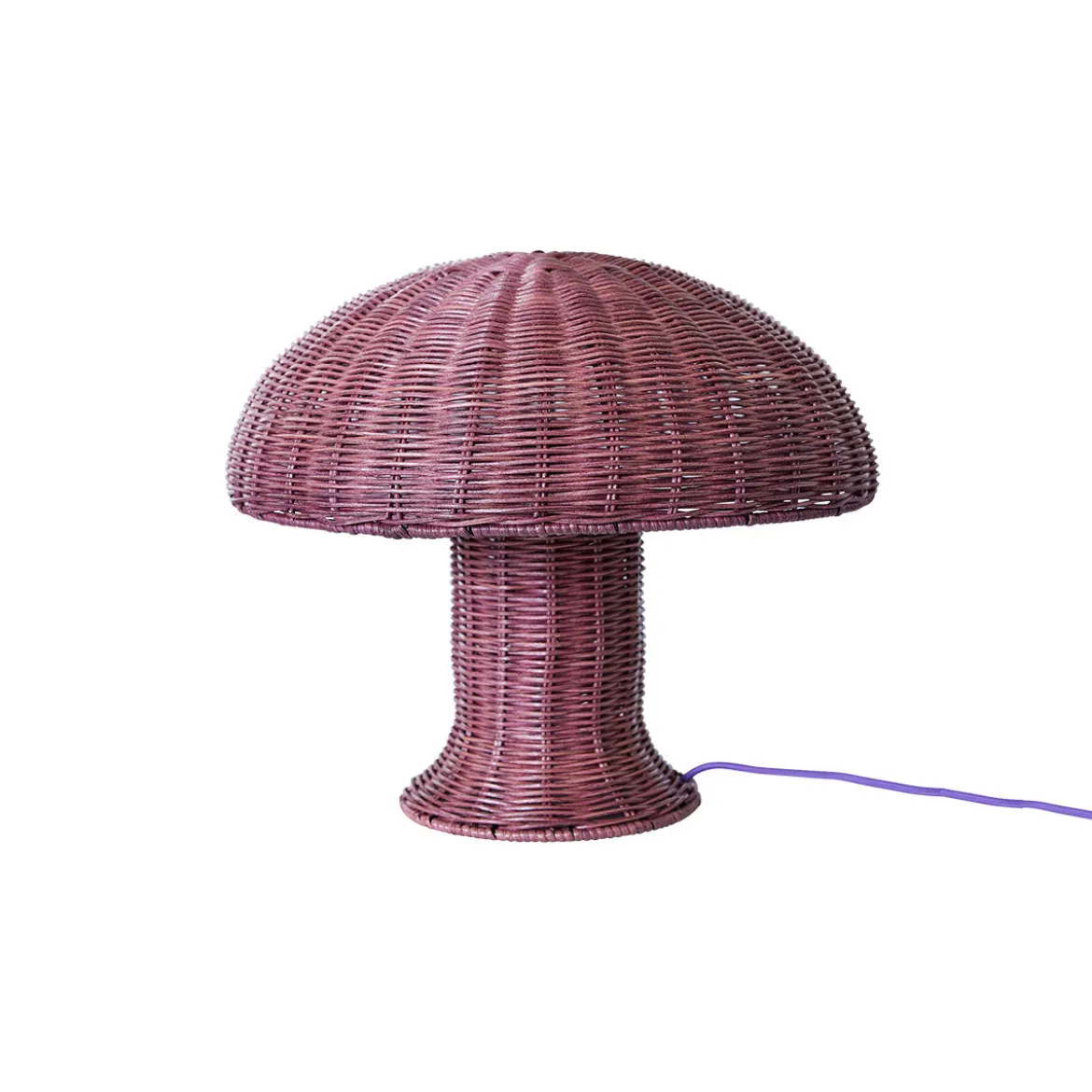 Lampe De Table Rotin - Ø 34 cm x 30 cm