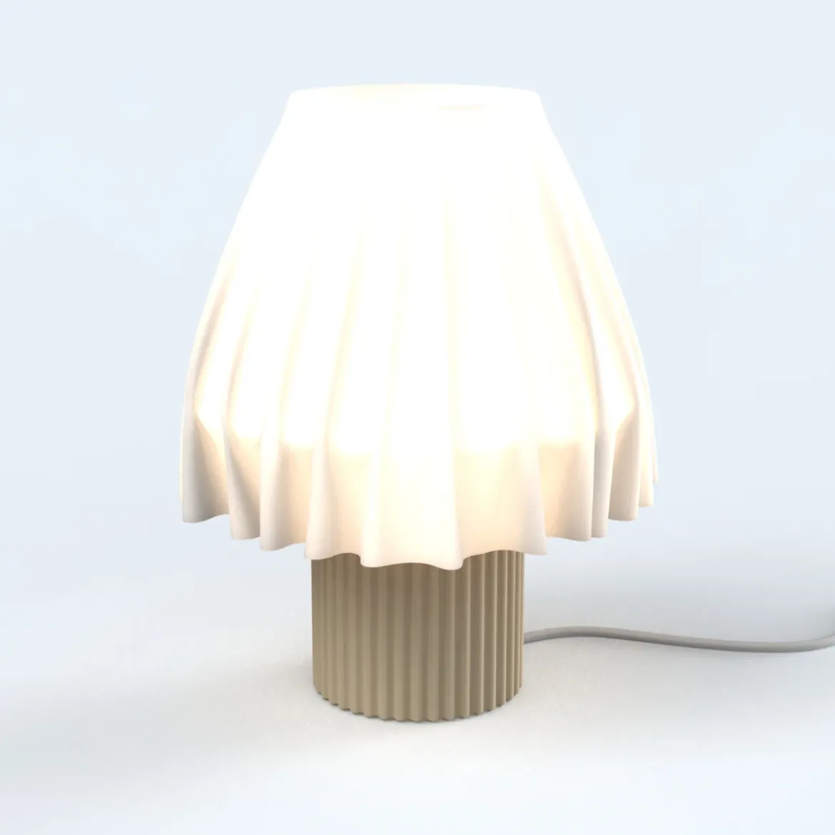 Lampe de Table - Volute Dune Beige