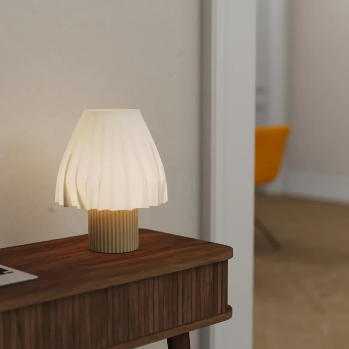 Lampe de Table - Volute Dune Beige