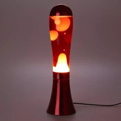 Lampe Lava Magma Argenté