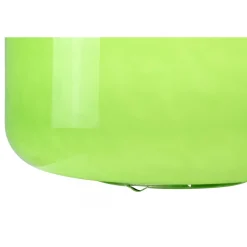 Lampe Livo Metal Chrome & Verre - Vert