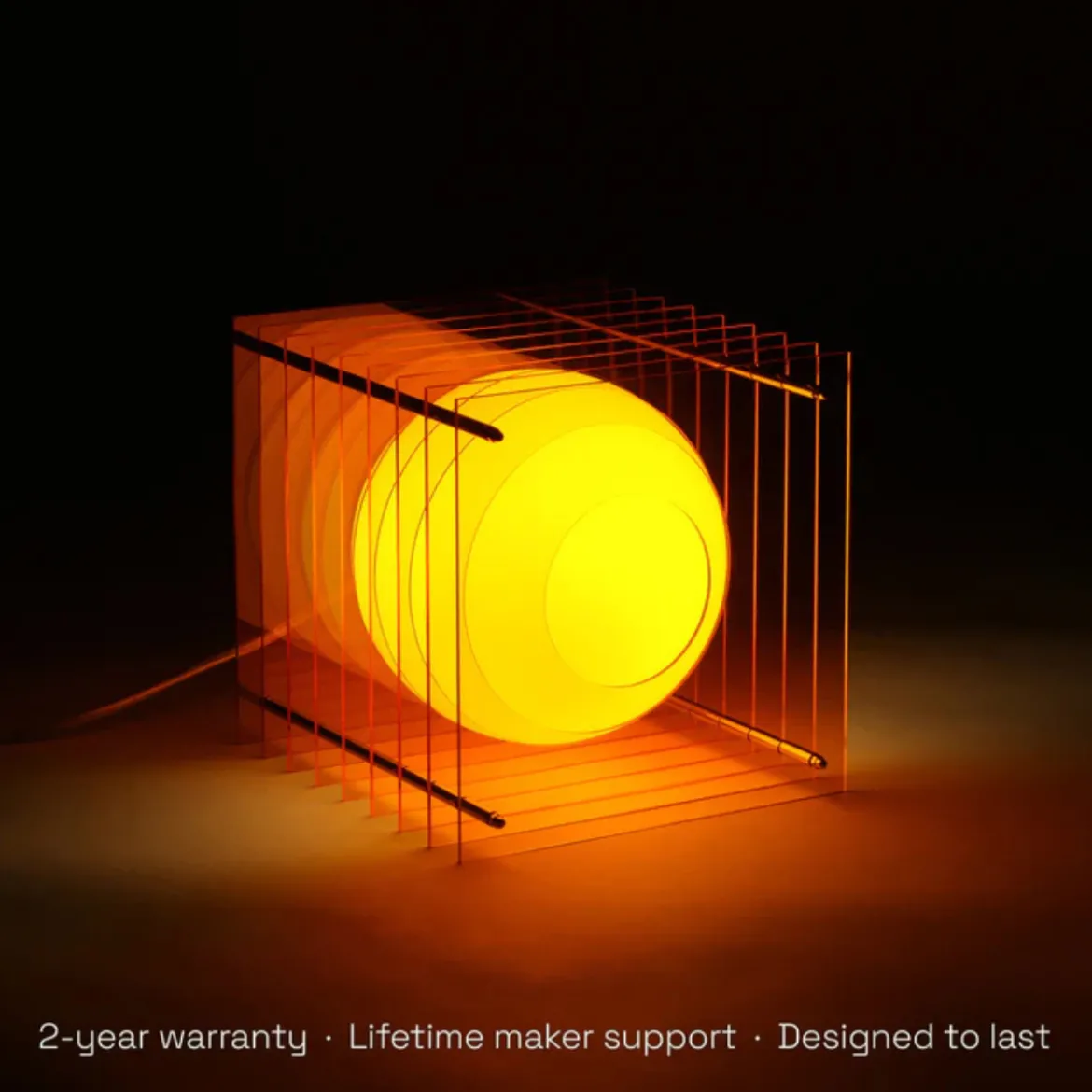 Lampe Lop L - Square Acrylic