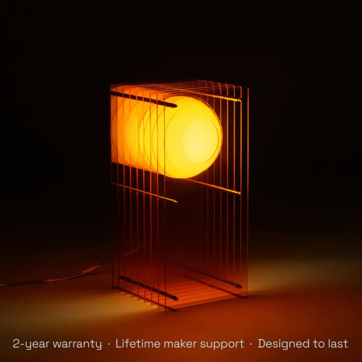 Lampe Lop S - Rectangle Acrylic