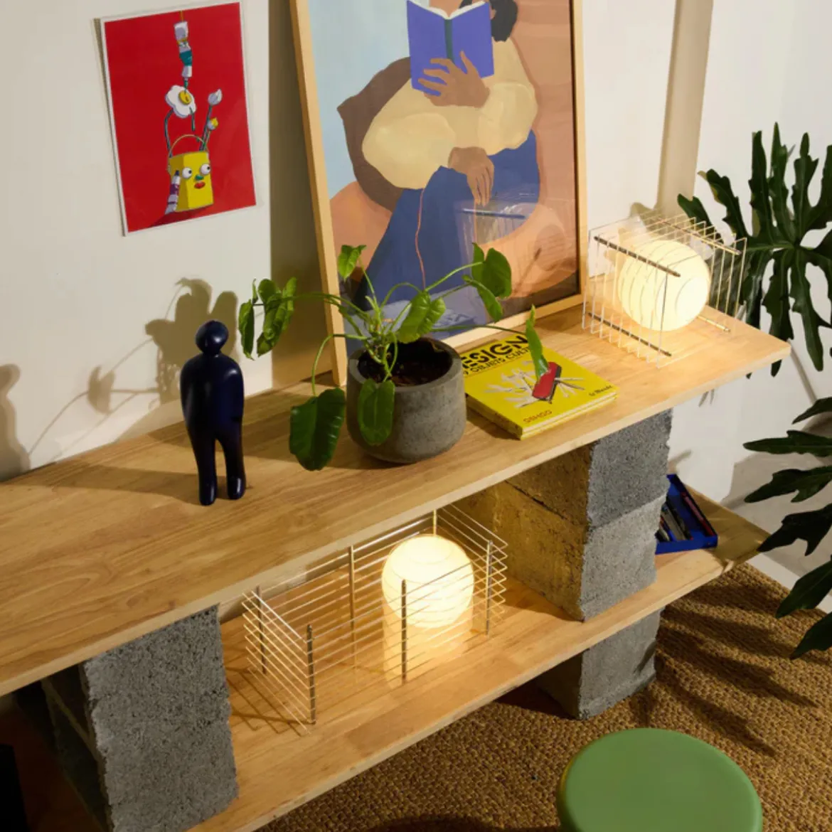 Lampe Lop S - Rectangle Acrylic