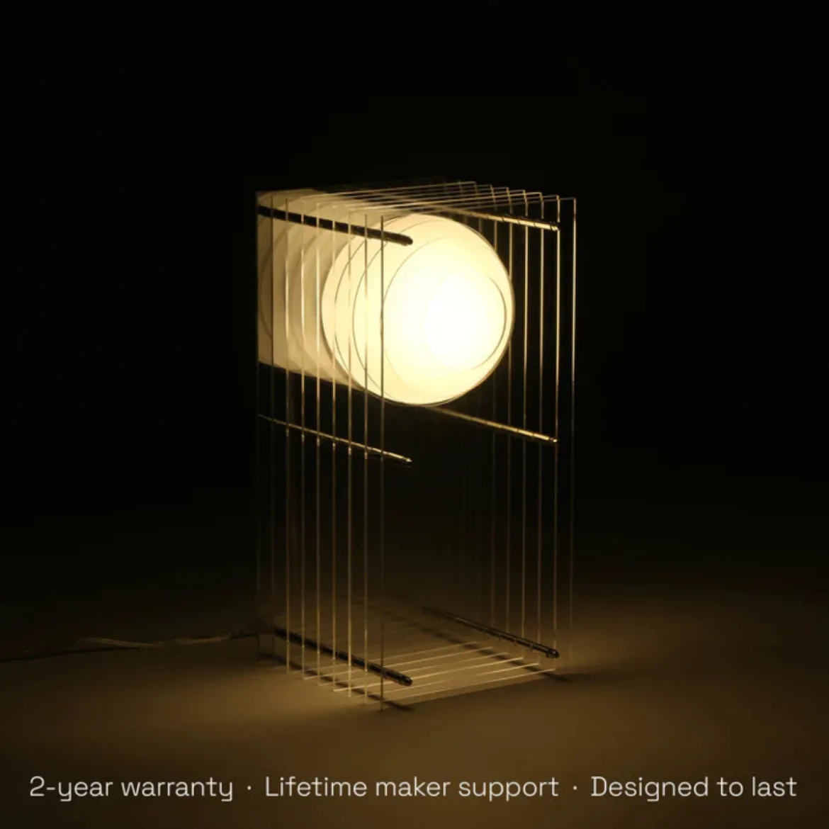 Lampe Lop S - Rectangle Acrylic