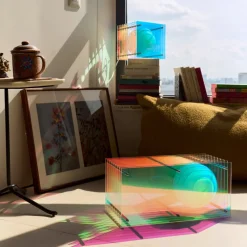 Lampe Lop S - Rectangle Acrylic Dreamy