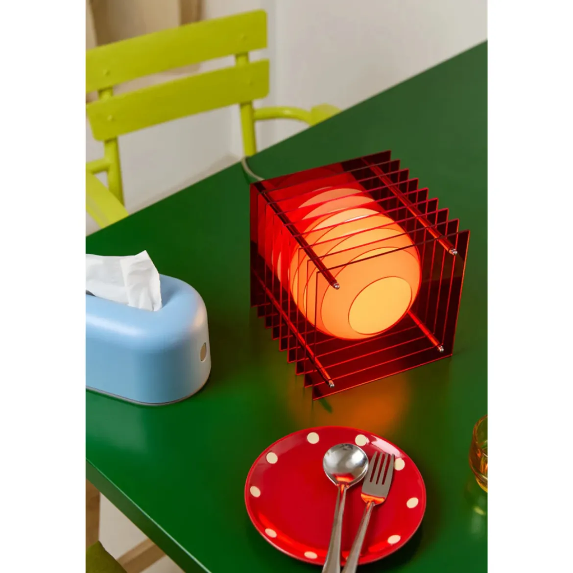Lampe Lop S - Square Acrylic