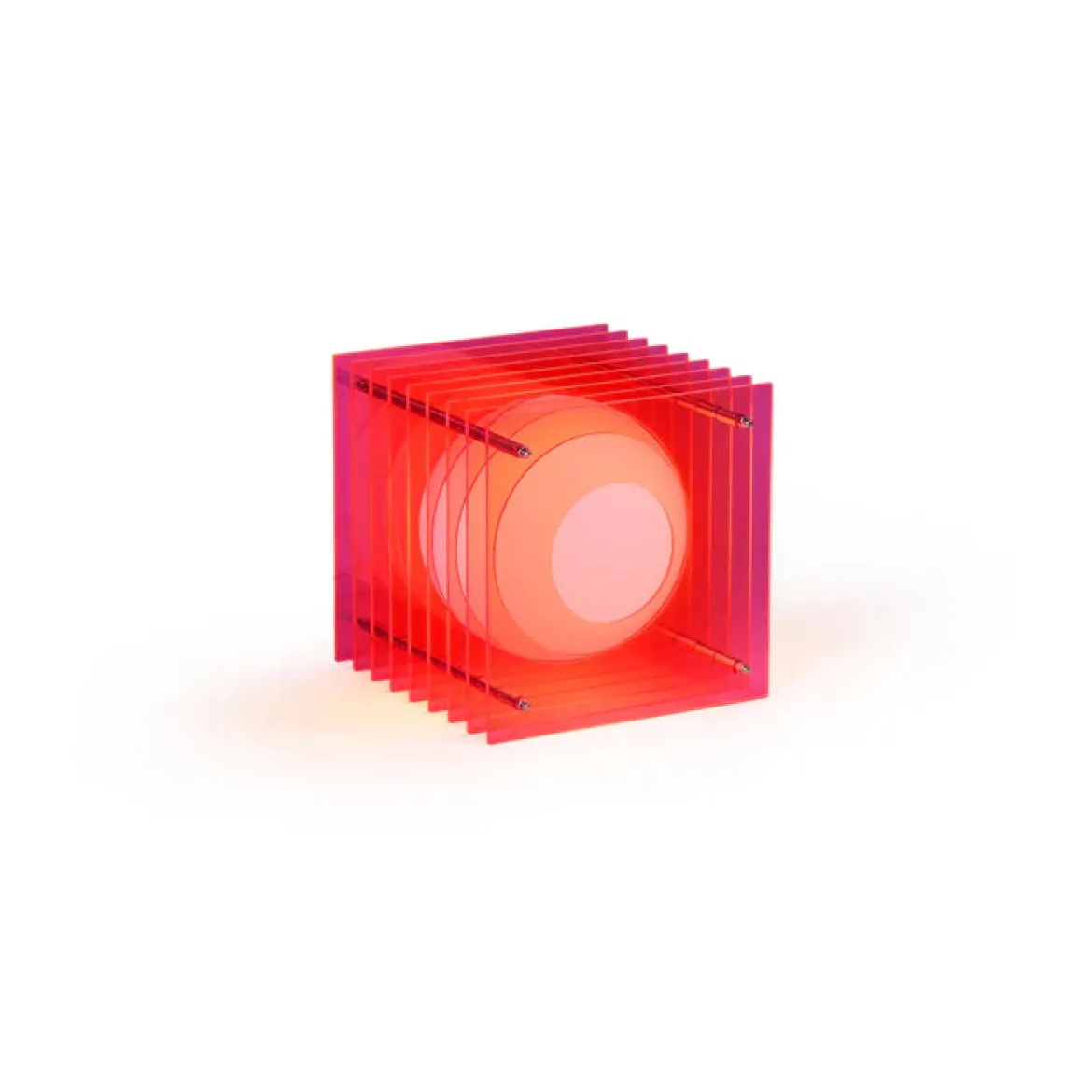 Lampe Lop S - Square Acrylic