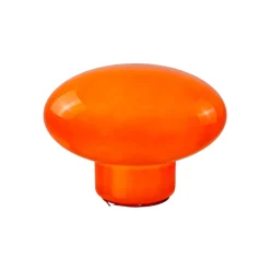 Lampe Ovalie - Verre Orange