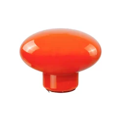 Lampe Ovalie - Verre Orange