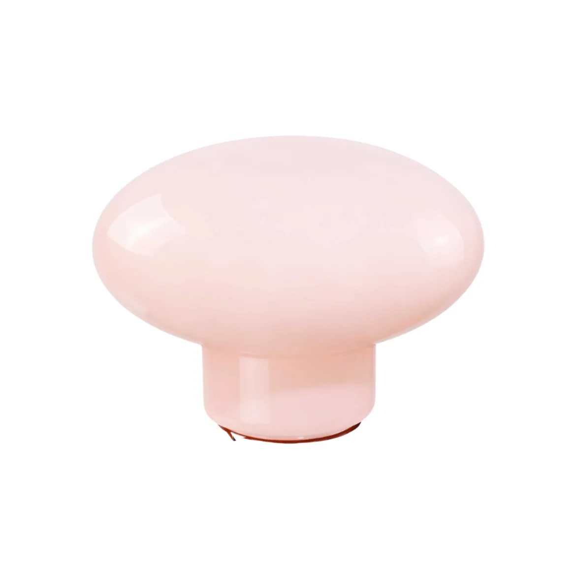 Lampe Ovalie - Verre Rose