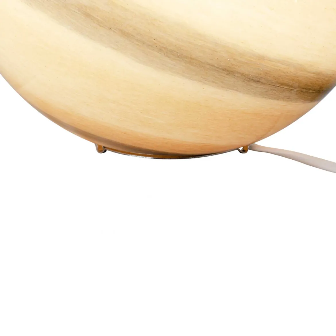 Lampe à poser en verre soufflé - Astrolis Beige