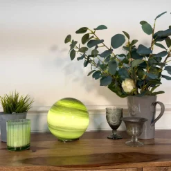 Lampe à poser en verre soufflé - Astrolis Vert