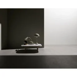 Lampe à poser Flowerpot VP3 by Verner Panton - Gris beige