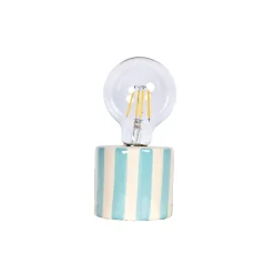 Lampe à poser à rayures