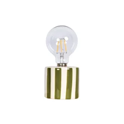 Lampe à poser à rayures