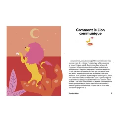 Livre Astrologie signe Lion