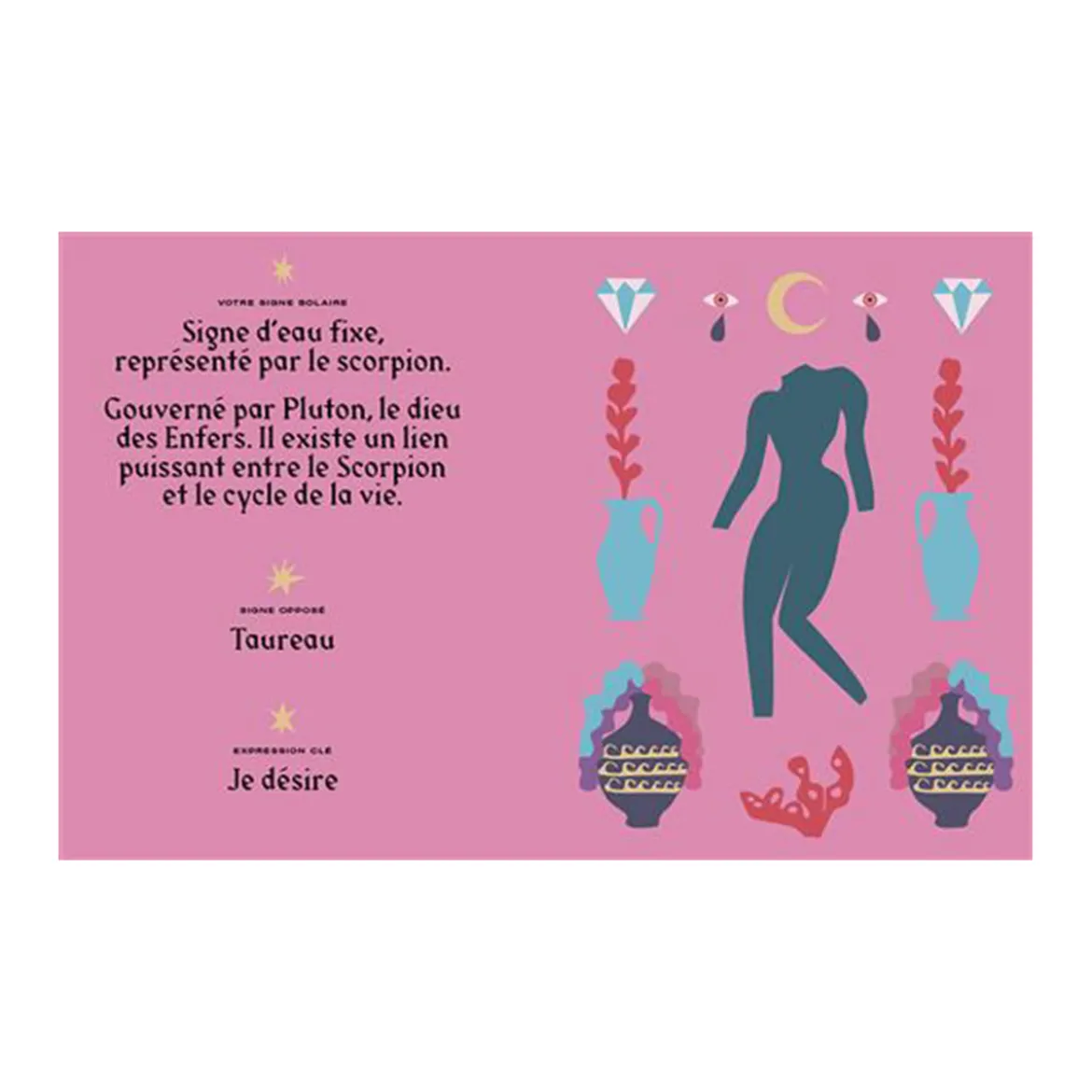 Livre Astrologie signe Scorpion
