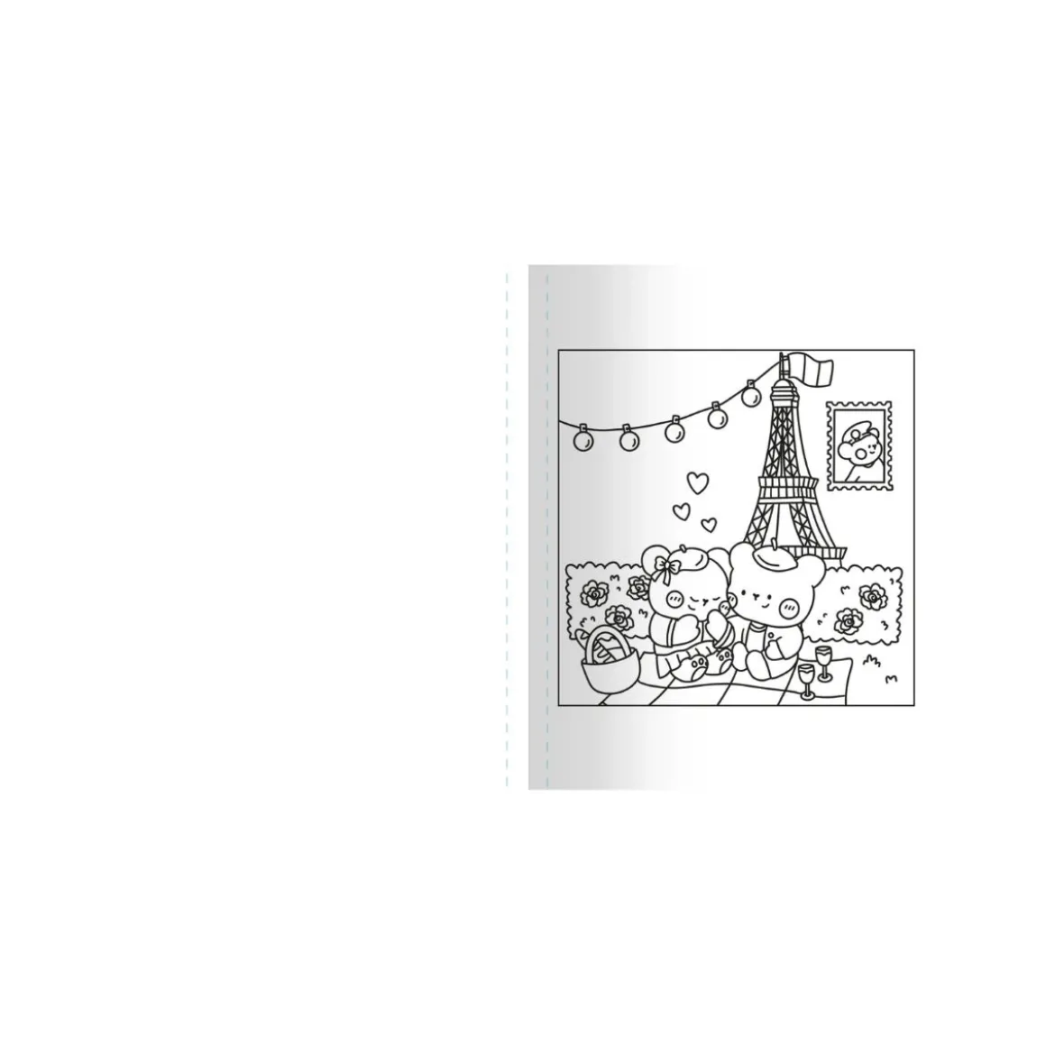 Livre de coloriage - Adorable voyage