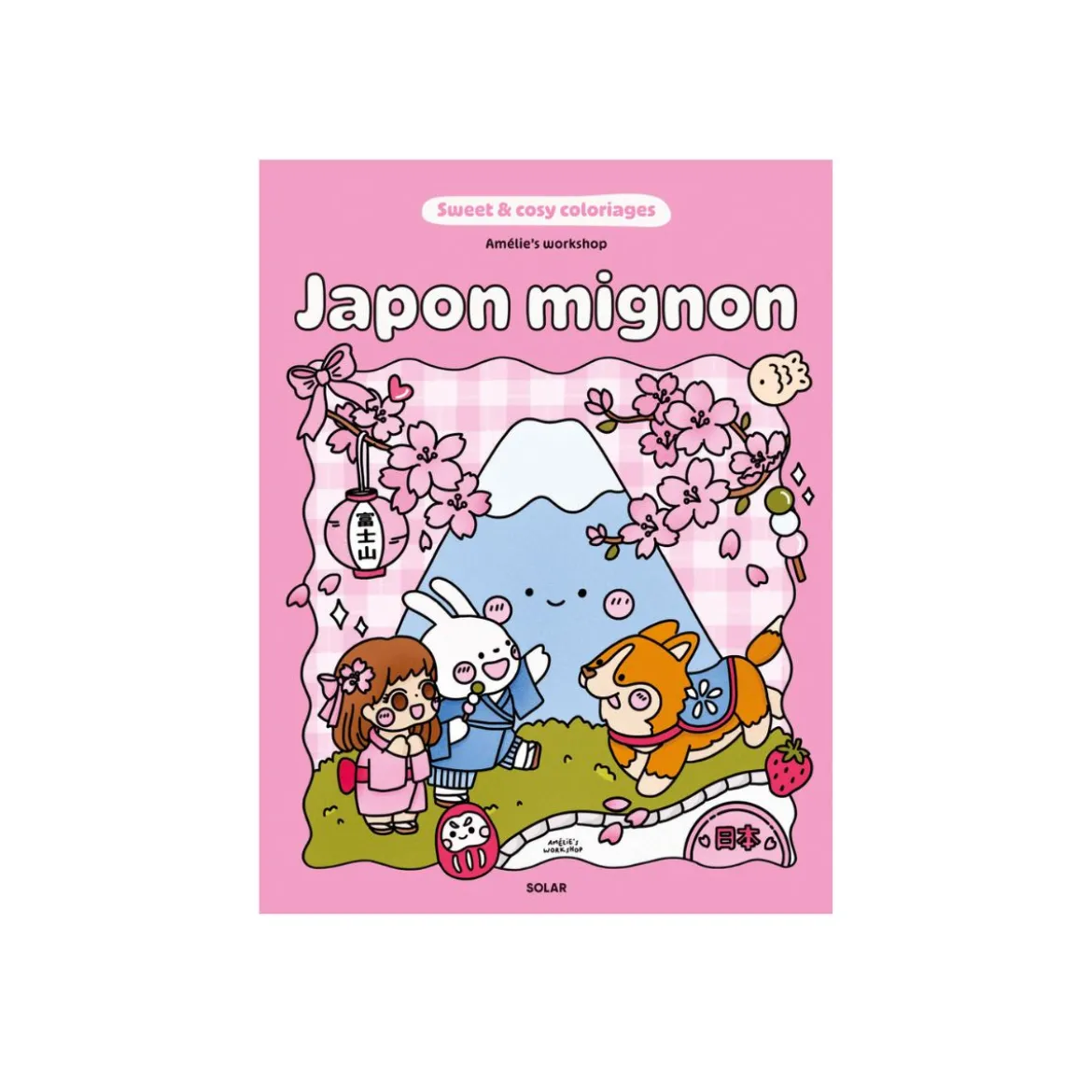 Livre de coloriage - Japon mignon