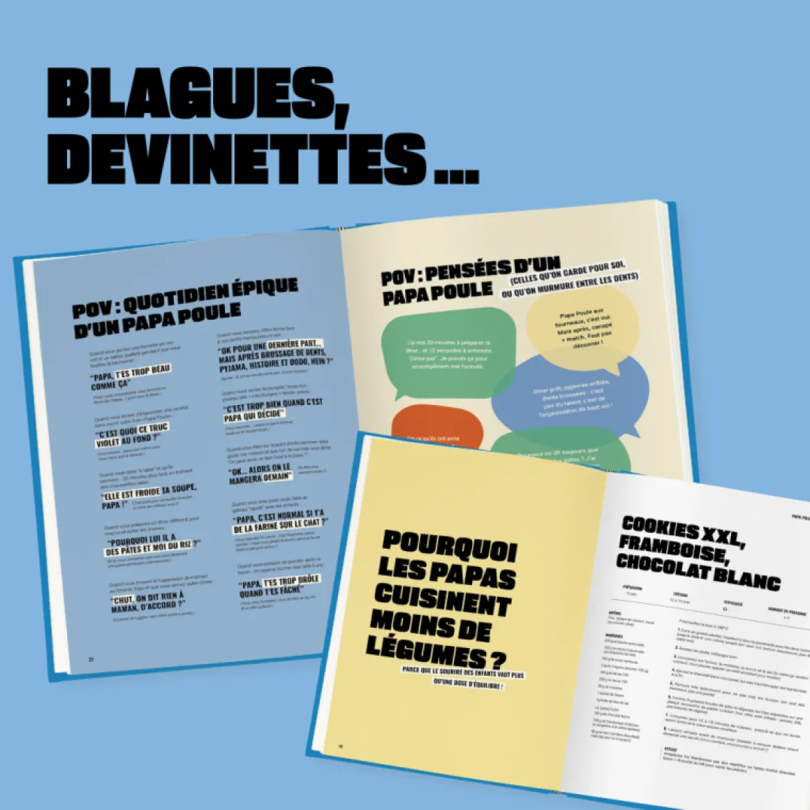 Livre de recettes Papa Poule