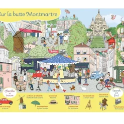 Livre éducatif Paris le Cherche et Trouve - Version Bilingue