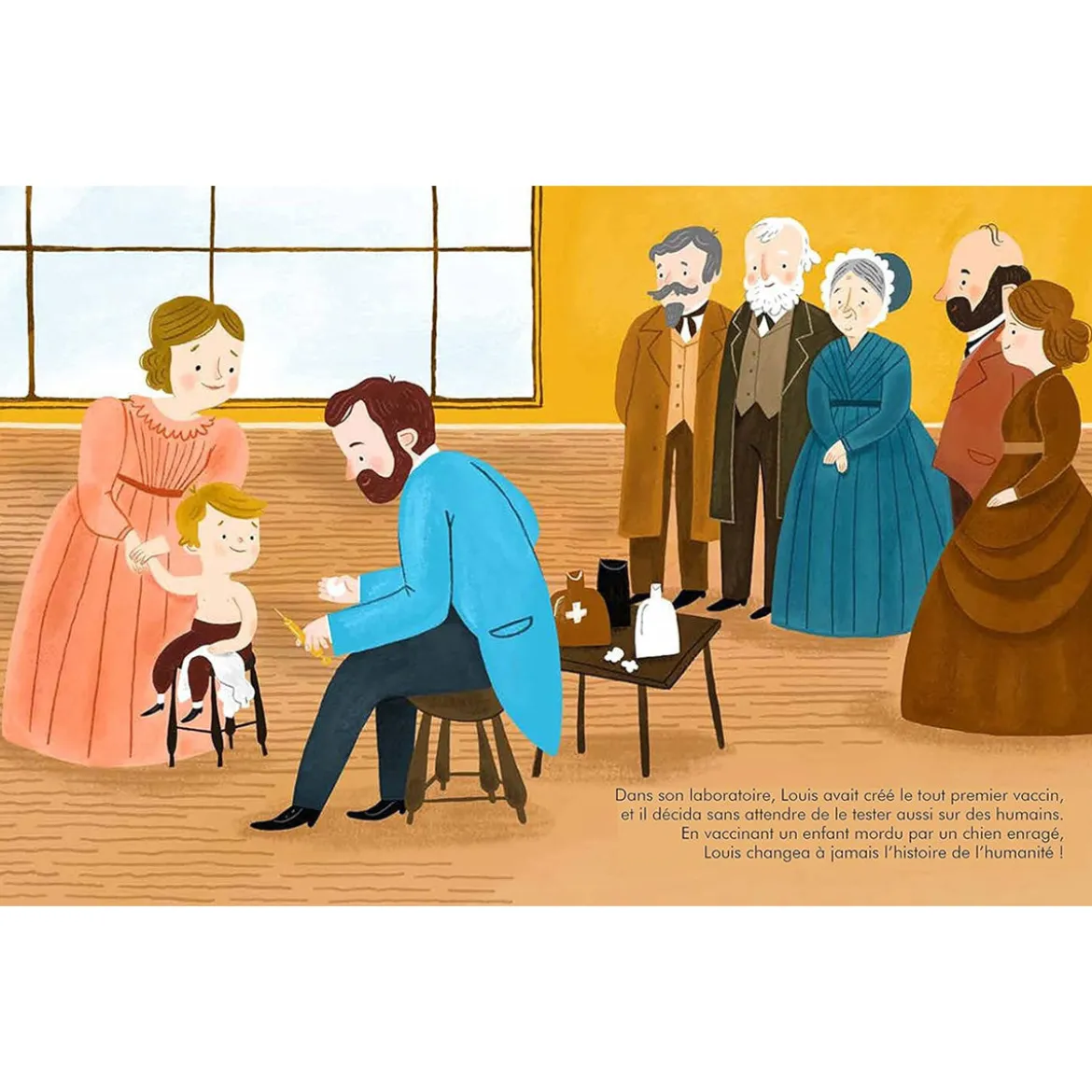 Livre Louis Pasteur Collection Petit & Grand