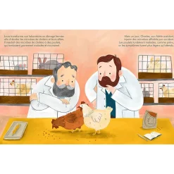 Livre Louis Pasteur Collection Petit & Grand